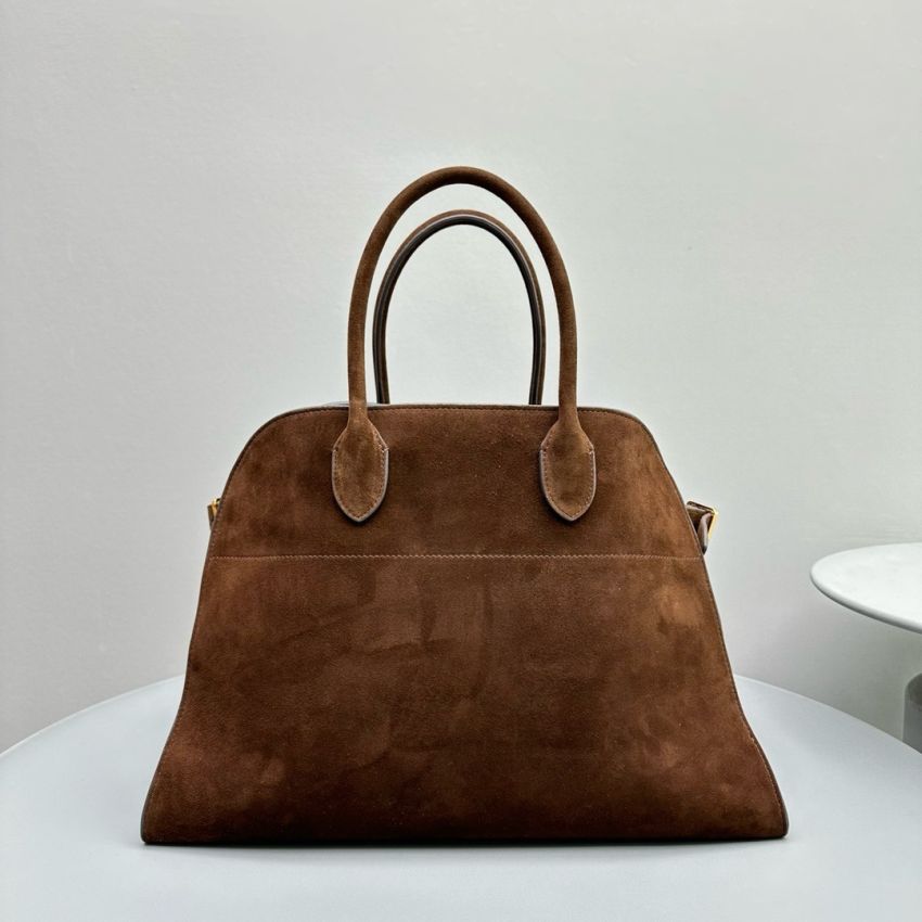 The R0w Soft Margaux 15 Bag in Suede