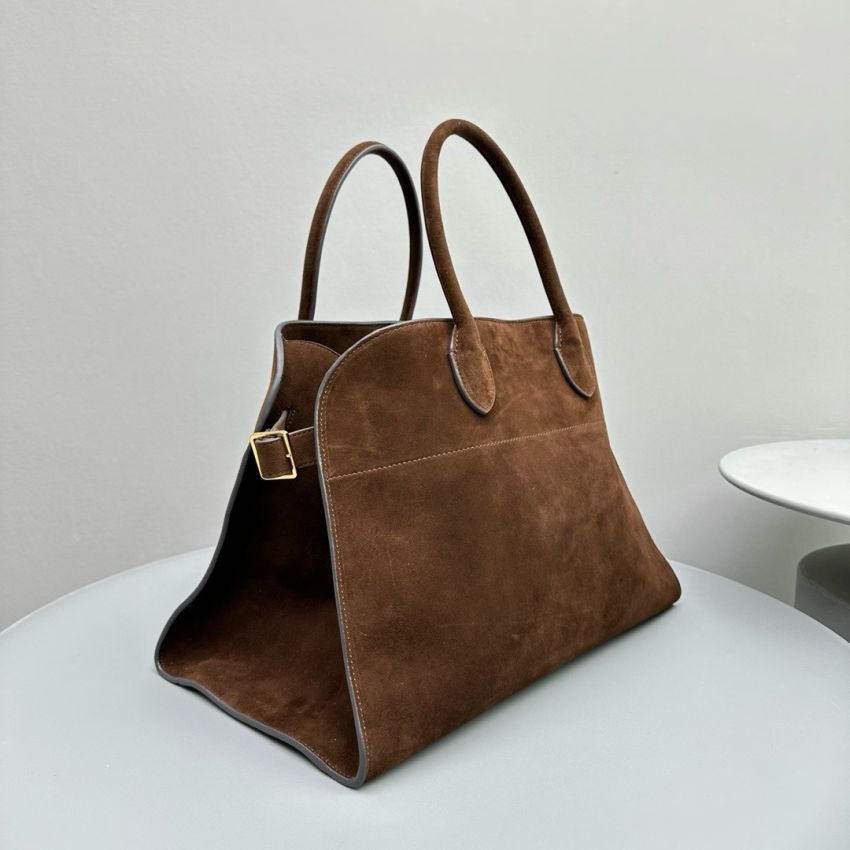The R0w Soft Margaux 15 Bag in Suede