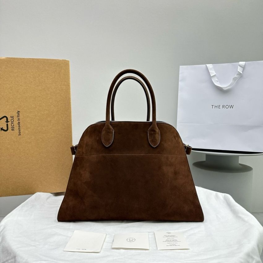 The R0w Soft Margaux 15 Bag in Suede