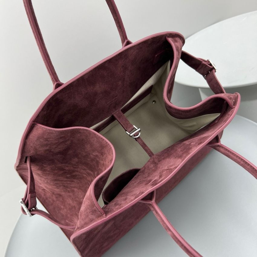 The R0w Soft Margaux 15 Bag in Suede