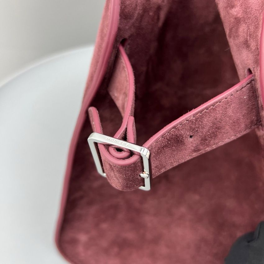The R0w Soft Margaux 15 Bag in Suede