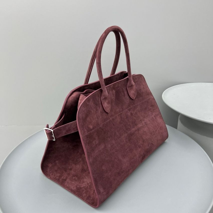 The R0w Soft Margaux 15 Bag in Suede