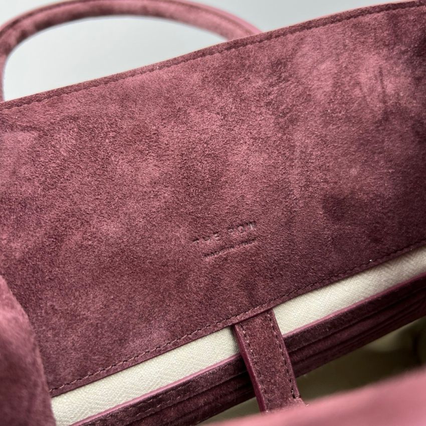 The R0w Soft Margaux 15 Bag in Suede