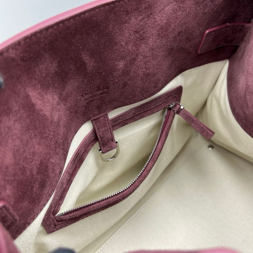 The R0w Soft Margaux 15 Bag in Suede