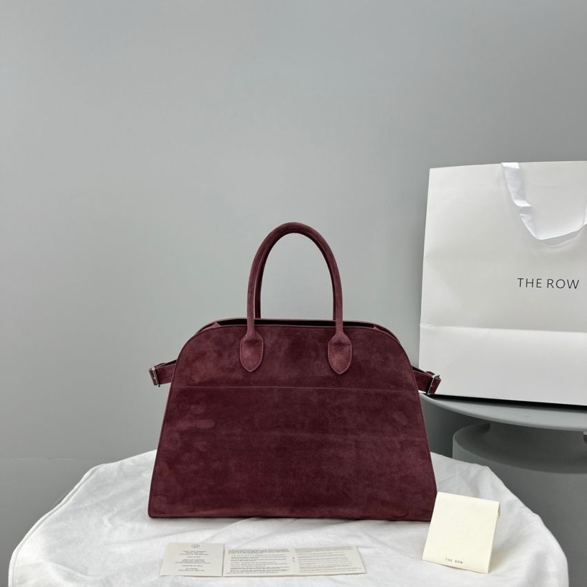 The R0w Soft Margaux 15 Bag in Suede