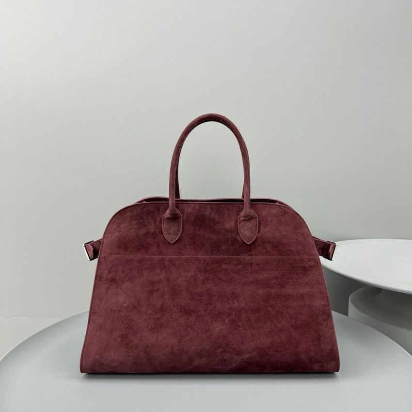 The R0w Soft Margaux 15 Bag in Suede