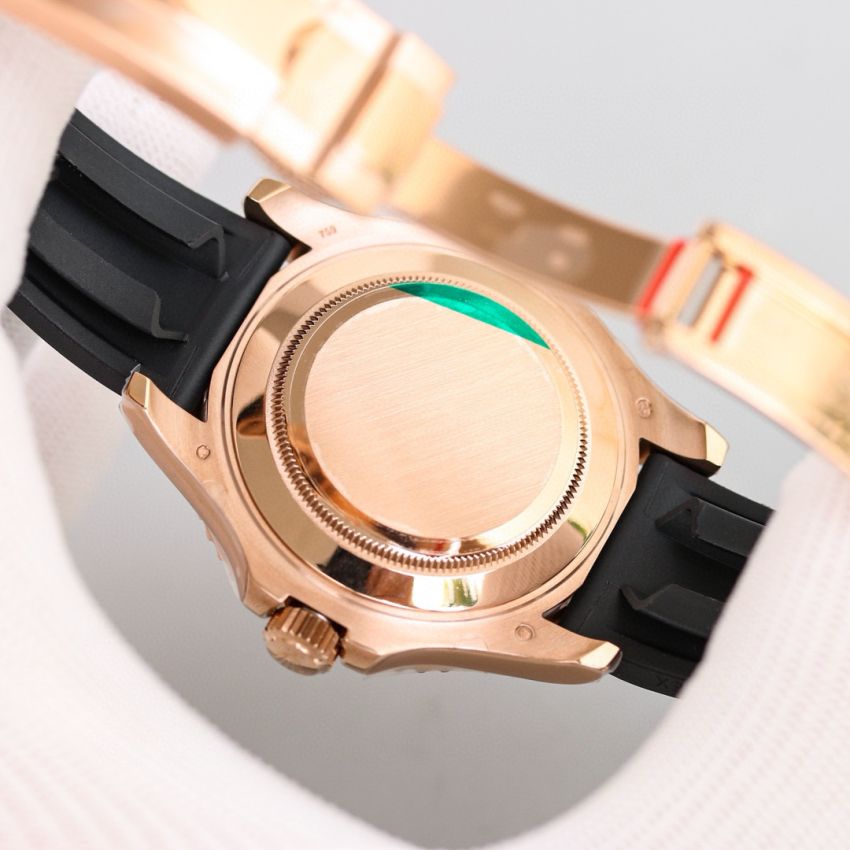 R01ex Yacht-Master 40mm/ 42mm  Oyster, Rubber, 18k rose gold