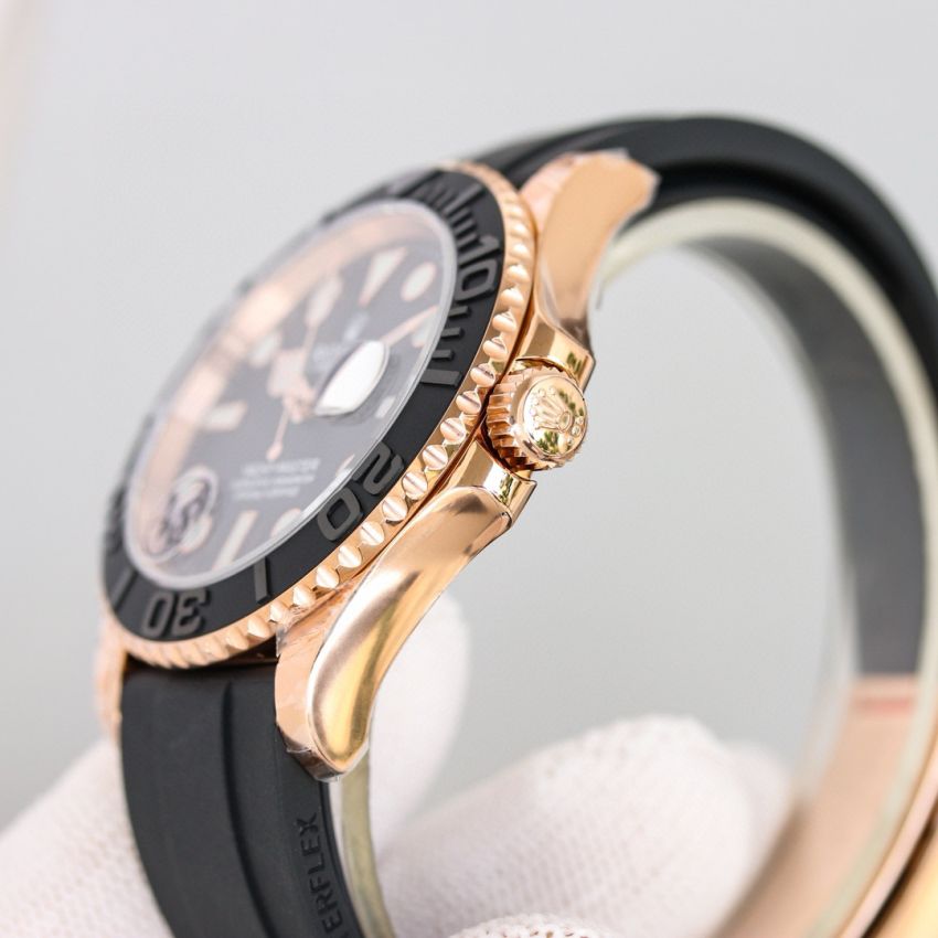 R01ex Yacht-Master 40mm/ 42mm  Oyster, Rubber, 18k rose gold
