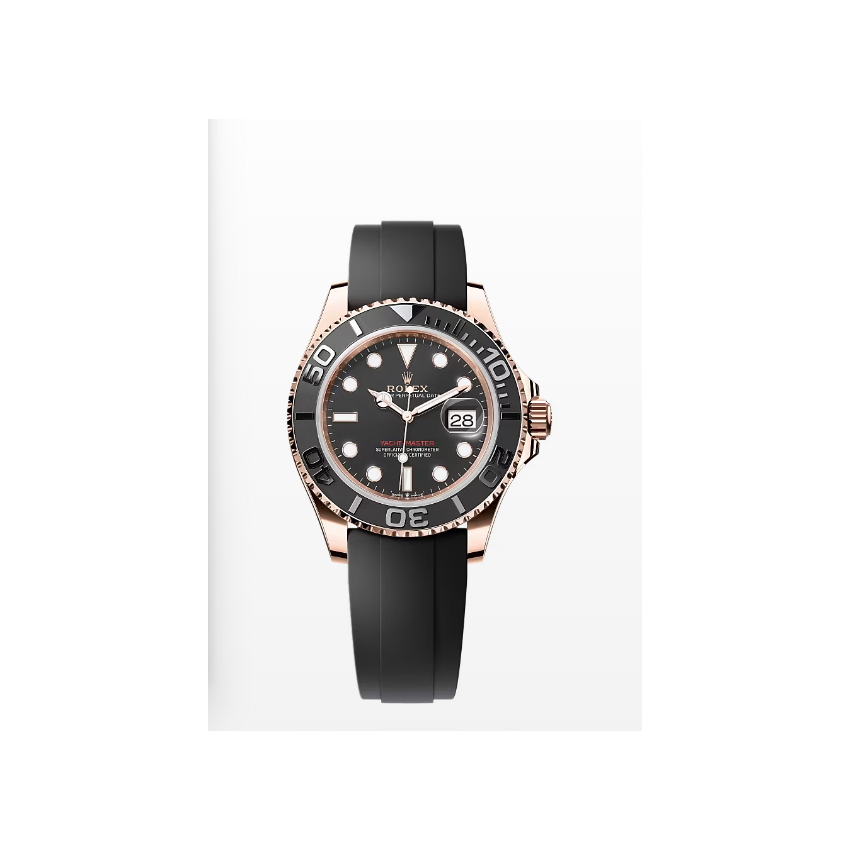 R01ex Yacht-Master 40mm/ 42mm  Oyster, Rubber, 18k rose gold