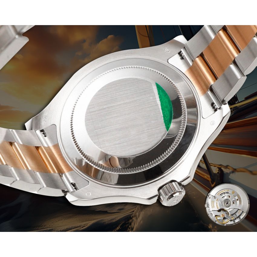 R01ex Yacht-Master 40  Oyster, 40 mm, Oystersteel, 18K rose gold