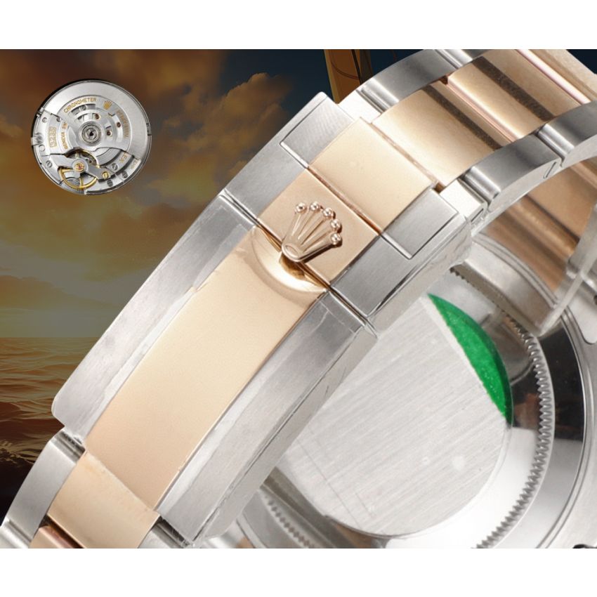 R01ex Yacht-Master 40  Oyster, 40 mm, Oystersteel, 18K rose gold