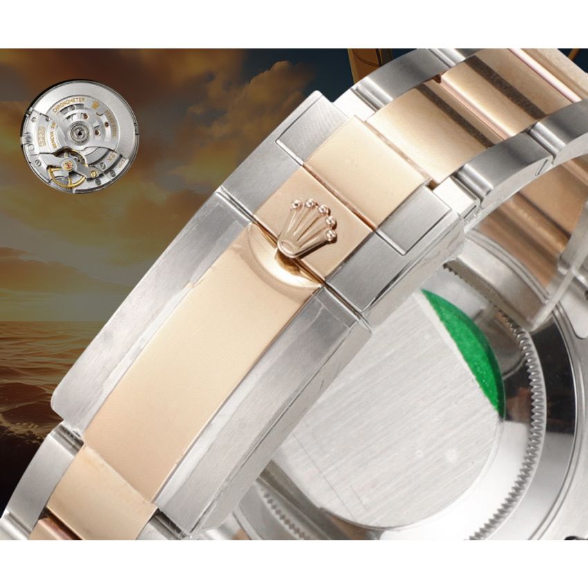 R01ex Yacht-Master 40  Oyster, 40 mm, Oystersteel, 18K rose gold