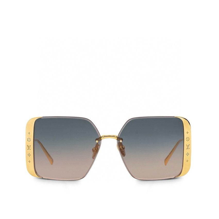 Z1994 LV Moon Metal Square Sunglasses