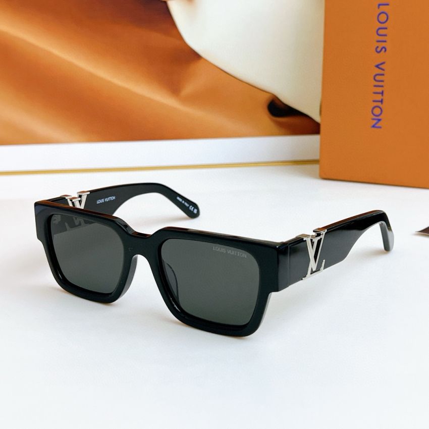 Z2178W LV Sleek Square Large Sunglasses