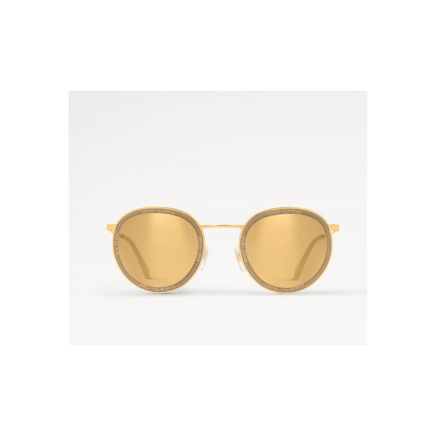 LV S*per Vision Metal Round Sunglasses